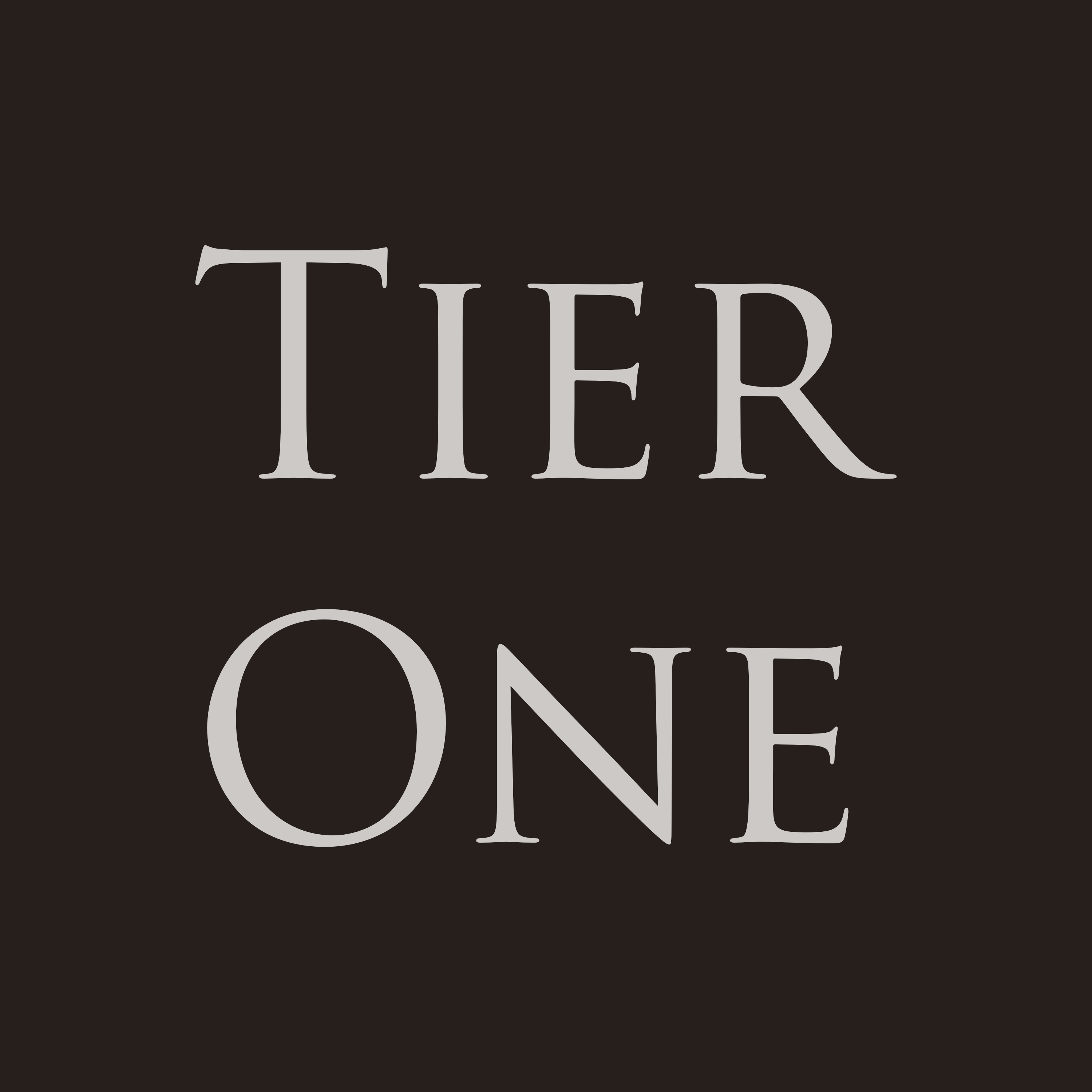 Tier One